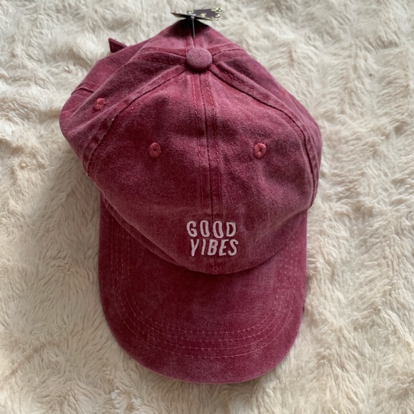 Vivian Roe Accessories - Vivian Roe Good Vibes Baseball Hat